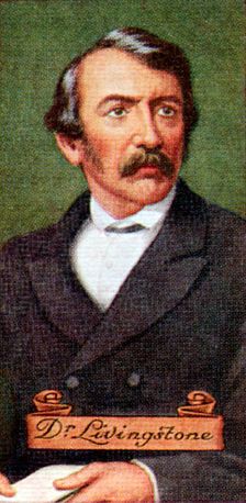 Dr. Livingstone, taken from a series of cigarette cards, 1935