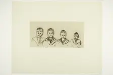 Dr. Linde's Four Sons, 1902. Creator: Edvard Munch