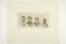 Dr. Linde's Four Sons, 1902. Creator: Edvard Munch