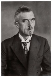 Dr Ludwig Duerr, German airship designer, late 19th or early 20th century (1933)