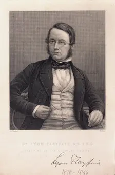 Dr Lyon Playfair, (c1850-c1880?). Creator: G Cook