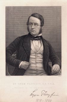 Dr Lyon Playfair, (c1850-c1880?). Creator: G Cook