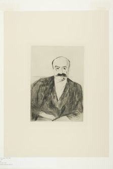 Dr. Max Asch, 1895. Creator: Edvard Munch