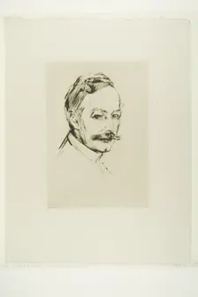 Dr. Max Linde, 1902. Creator: Edvard Munch