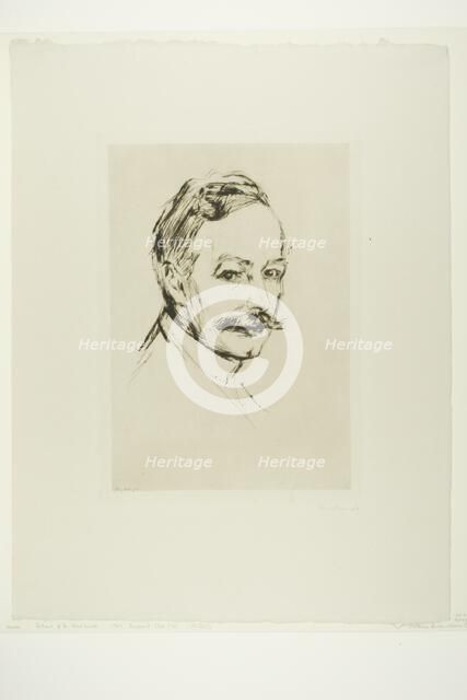 Dr. Max Linde, 1902. Creator: Edvard Munch.