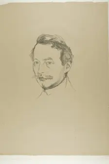 Dr. Max Linde, 1902. Creator: Edvard Munch
