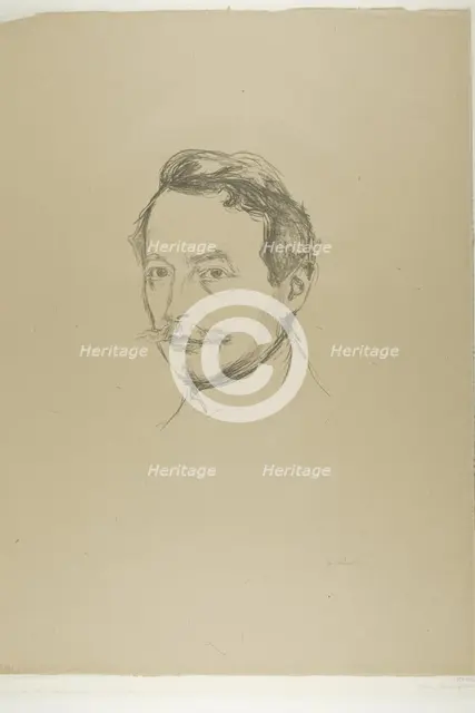 Dr. Max Linde, 1902. Creator: Edvard Munch.