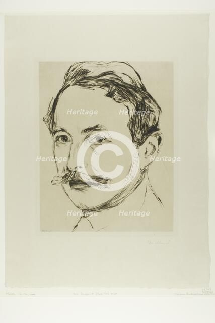 Dr. Max Linde, 1902. Creator: Edvard Munch.