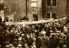 Dr. Macaura...addressing a recruiting rally c1915, (1933). Creator: Unknown