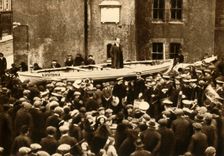 Dr. Macaura...addressing a recruiting rally c1915, (1933). Creator: Unknown