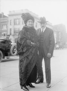 Dr. McClure with Dr. Maria Montessori, 1914. Creator: Harris & Ewing