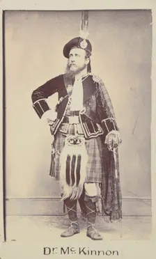 Dr. McKinnon, c.1900. Creator: William Francis Gordon