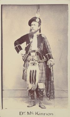 Dr. McKinnon, c.1900. Creator: William Francis Gordon