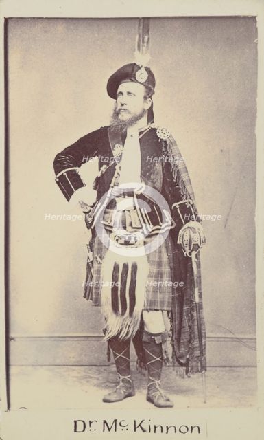 Dr. McKinnon, c.1900. Creator: William Francis Gordon.