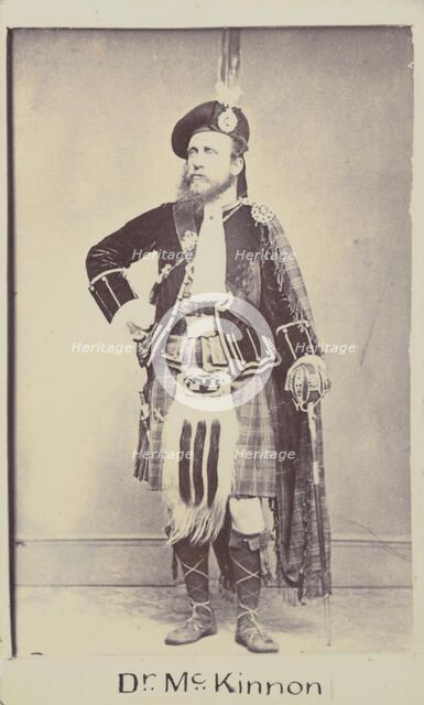 Dr. McKinnon, c.1900. Creator: William Francis Gordon.