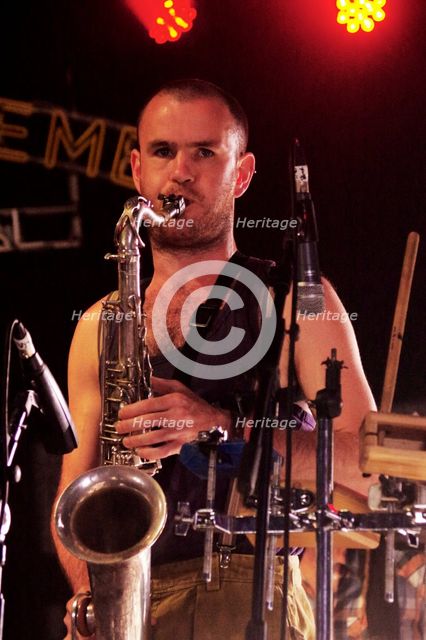 Dr Socks, Love Supreme Jazz Festival, Glynde Place, East Sussex, 2014. Artist: Brian O'Connor.