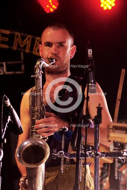 Dr Socks, Love Supreme Jazz Festival, Glynde Place, East Sussex, 2014. Artist: Brian O'Connor.