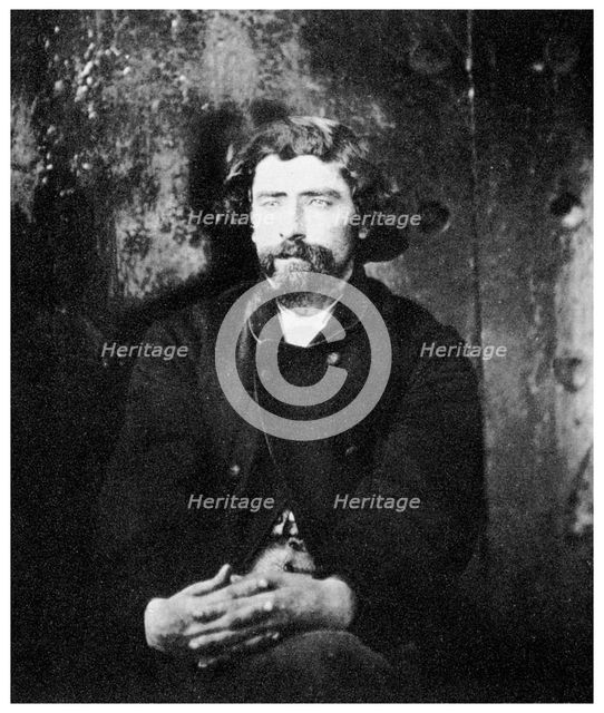 Dr Samuel Mudd, member of the Lincoln conspiracy, 1865 (1955). Artist: Unknown