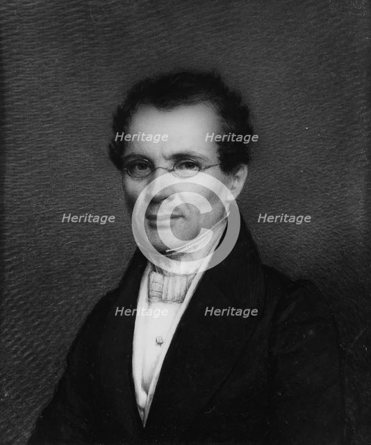 Dr. Samuel A. Bemis, ca. 1840. Creator: Alvan Clark.
