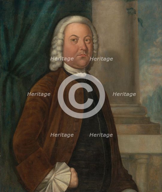 Dr. Samuel Boude, 1755/1756. Creator: Benjamin West.
