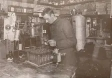 Dr. Simpson in his Laboratory 21 December 1911, (1913). Artist: Herbert Ponting