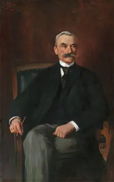 Dr. Stanislaus Ritter von Madeyski, 1897. Creator: Julian Falat