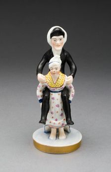 Dr. Syntax and the Old Woman, England, early 19th century. Creator: Unknown