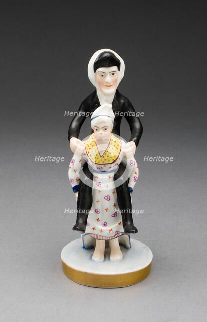 Dr. Syntax and the Old Woman, England, early 19th century. Creator: Unknown.