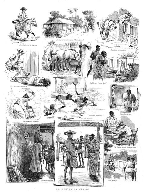 ''Dr. Syntax in Ceylon', 1890. Creator: Unknown.