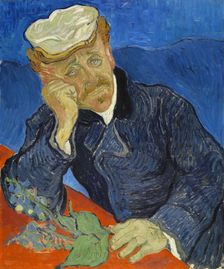 Dr Paul Gachet, 1890. Artist: Gogh, Vincent, van (1853-1890)