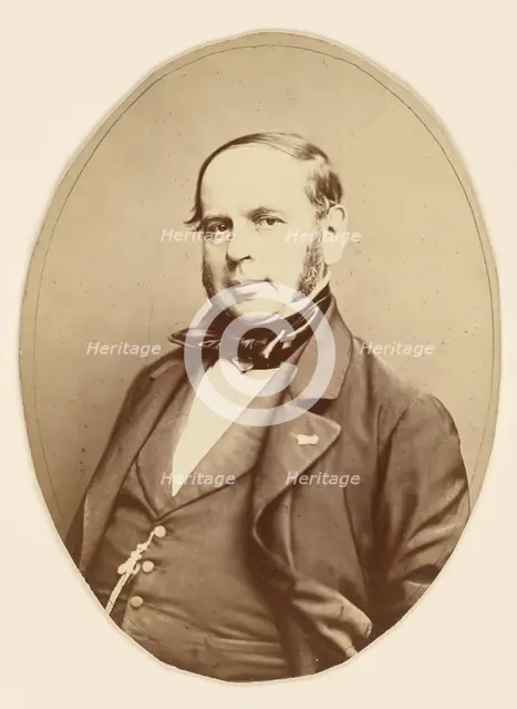Dr. Pelletan de Kinkelin, professeur faculté de Paris, 1860-1861. Creator: Nadar.
