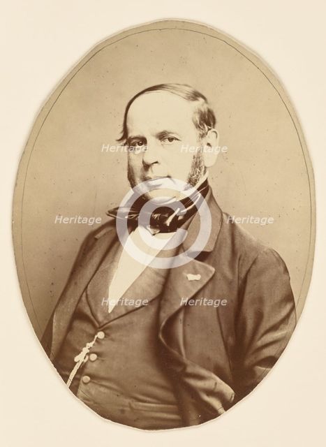 Dr. Pelletan de Kinkelin, professeur faculté de Paris, 1860-1861. Creator: Nadar.