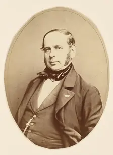 Dr. Pelletan de Kinkelin, professeur faculté de Paris, 1860-1861. Creator: Nadar