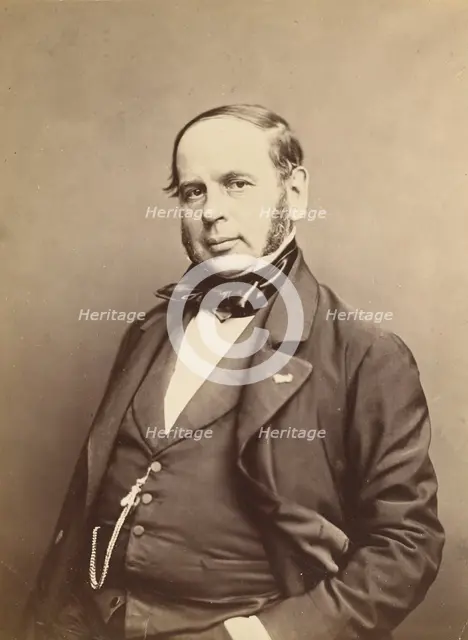 Dr. Pelletan de Kinkelin, professeur faculte Paris, 1860-1861. Creator: Nadar.