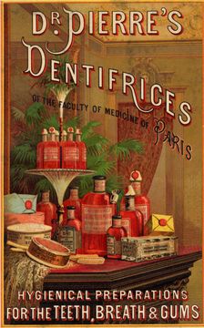 Dr Pierre's Dentifrice, 19th century