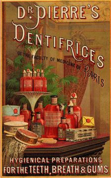 Dr Pierre's Dentifrice, 19th century