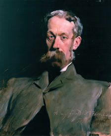 Dr Robert Farquharson of Finzean, 1881. Creator: John Singer Sargent