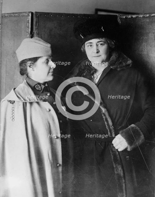 Dr. Rosalie S. Morton, Anne Morgan, between c1915 and c1920. Creator: Bain News Service.