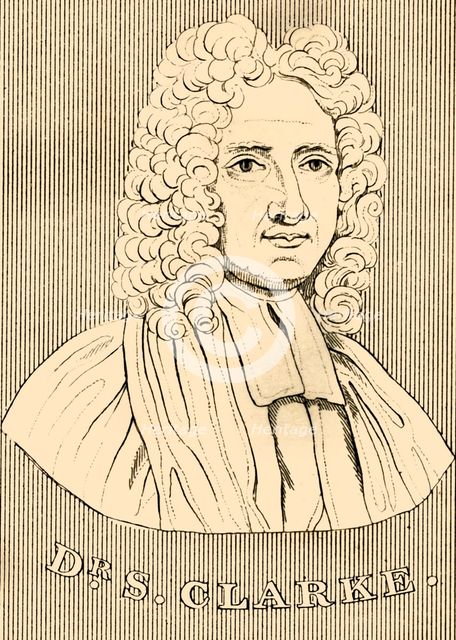 'Dr S. Clarke', (1675-1729), 1830. Creator: Unknown.