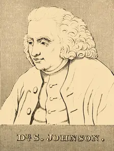 Dr. S. Johnson (1709-1784), 1830. Creator: Unknown
