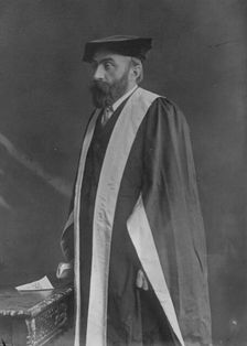 Dr. Wm. Bruce in academic dress, 1910. Creator: Bain News Service