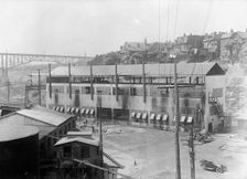 Dr. Walter F. Rittmen, Gasoline Plant at Pittsburg, 1915. Creator: Harris & Ewing