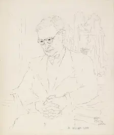 Dr William Cohn, 23 May 1942. Artist: Katerina Wilczynski