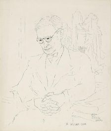 Dr William Cohn, 23 May 1942. Artist: Katerina Wilczynski