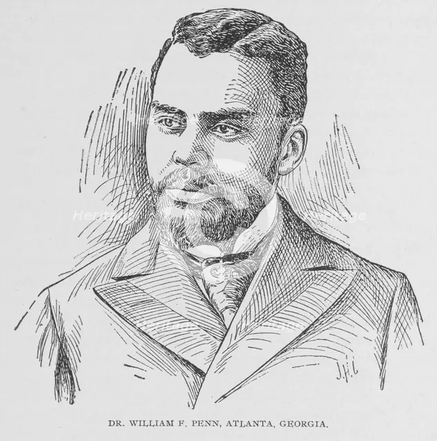 Dr. William F. Penn, Atlanta, Georgia, 1902. Creator: Unknown.