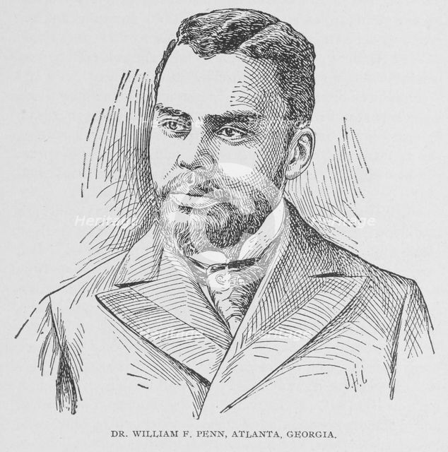 Dr. William F. Penn, Atlanta, Georgia, 1902. Creator: Unknown.