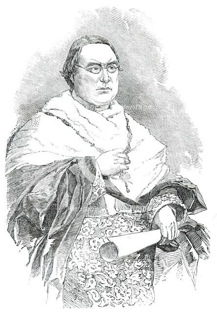 Dr. Wiseman, Appointed by the Pope Cardinal Archbishop of Westminster, 1850. Creator: Unknown.