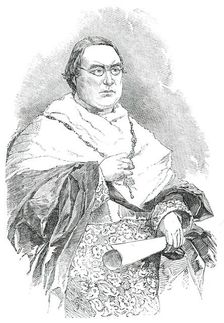 Dr. Wiseman, Appointed by the Pope Cardinal Archbishop of Westminster, 1850. Creator: Unknown