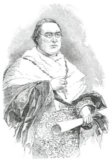 Dr. Wiseman, Appointed by the Pope Cardinal Archbishop of Westminster, 1850. Creator: Unknown