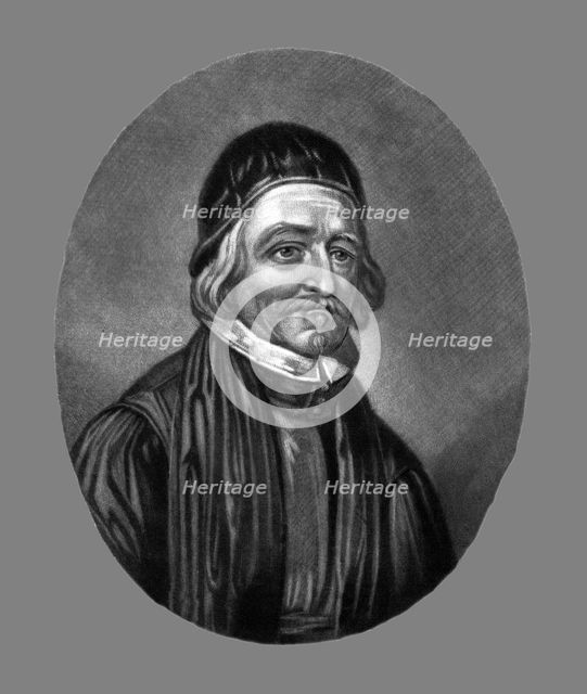 ''Dr Thomas Baily; conspired against Cromwell', 1810. Creator: Richard Earlom.